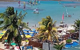 Flat Vista Mar Deslumbrante no coração de Porto de Galinhas